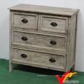 Wooden Antique Style Colored Drawers Storage Cabinet